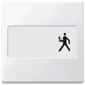   Schneider Merten Feliratozható billentyű, System-M, mattfehér 433319