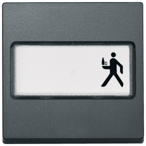   Schneider Merten Feliratozható billentyű, System-M, antracit 433314