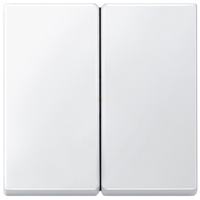   Schneider Merten Dupla billentyű, System-M, mattfehér 433519