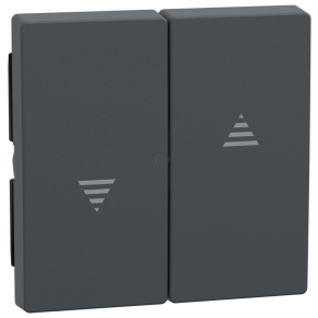   Schneider Merten Dupla billentyű, redőnyvezérléshez, System-M, antracit 435514