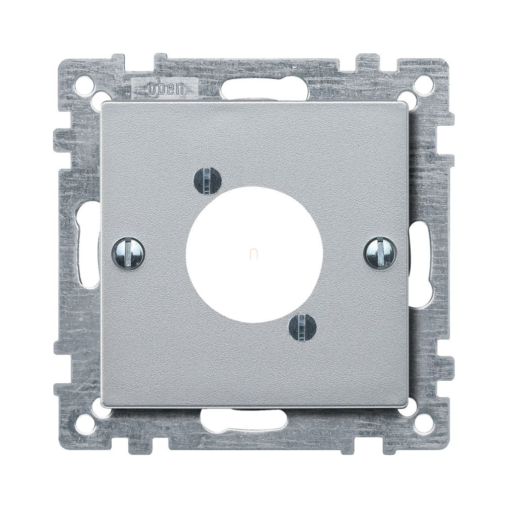Merten Fedlap, XLR csatlakozókhoz, System-M, alumínium 468960 Schneider