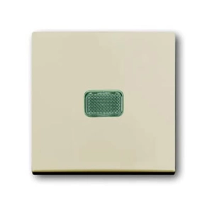   ABB 2CKA001012A2156 2006/1 UCGL-92-507 kapcsoló, 1p, 10 A, 250 V, Basic55, fehér