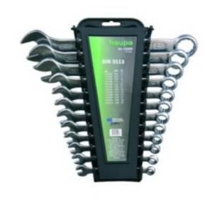   HAUPA 110250 csillag-villáskulcs készlet  6-22-ig,műanyag tokban , 12 részes