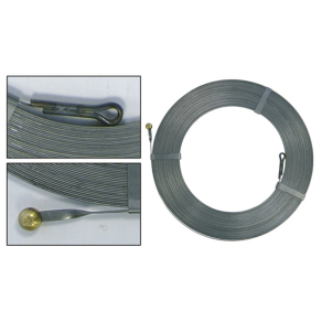 Vezetékbefűzőszalag  fém 15 fm.  150154  BEHÚZÓ