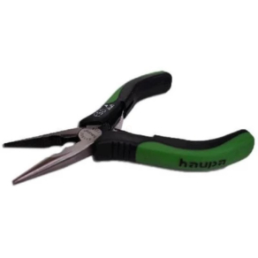   HAUPA 211850 Elektronikai félgömbölyű fogó 130mm drótvágóval