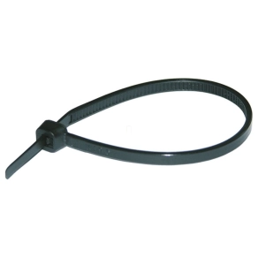   Kábelkötegelő 203x3,6mm fekete, nem UV-álló, speciális PA6.6 262124 Haupa