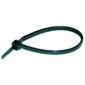 Kábelkötegelő  914x9,0 fekete, UV-álló 262642 Haupa