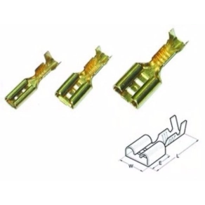   Haupa gyorscsatlakozó hüvely csupasz réz-stop 1-1,5mm2, CSH-6 280004
