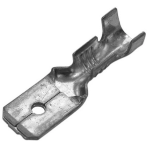   Haupa csúszósaru szigeteletlen réz ónozva 6,3x0,8 1,0-2,5mm 280114