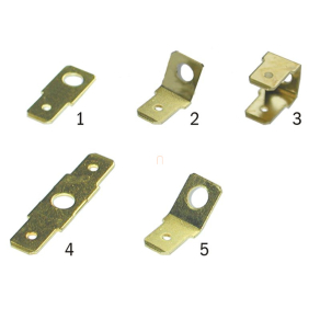 Csúszósaru szigeteletlen réz 4-es forma Haupa 280186