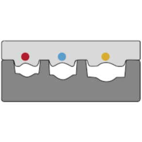 HAUPA 210761/E présbetét 0,5-6 mm2 (ovális)