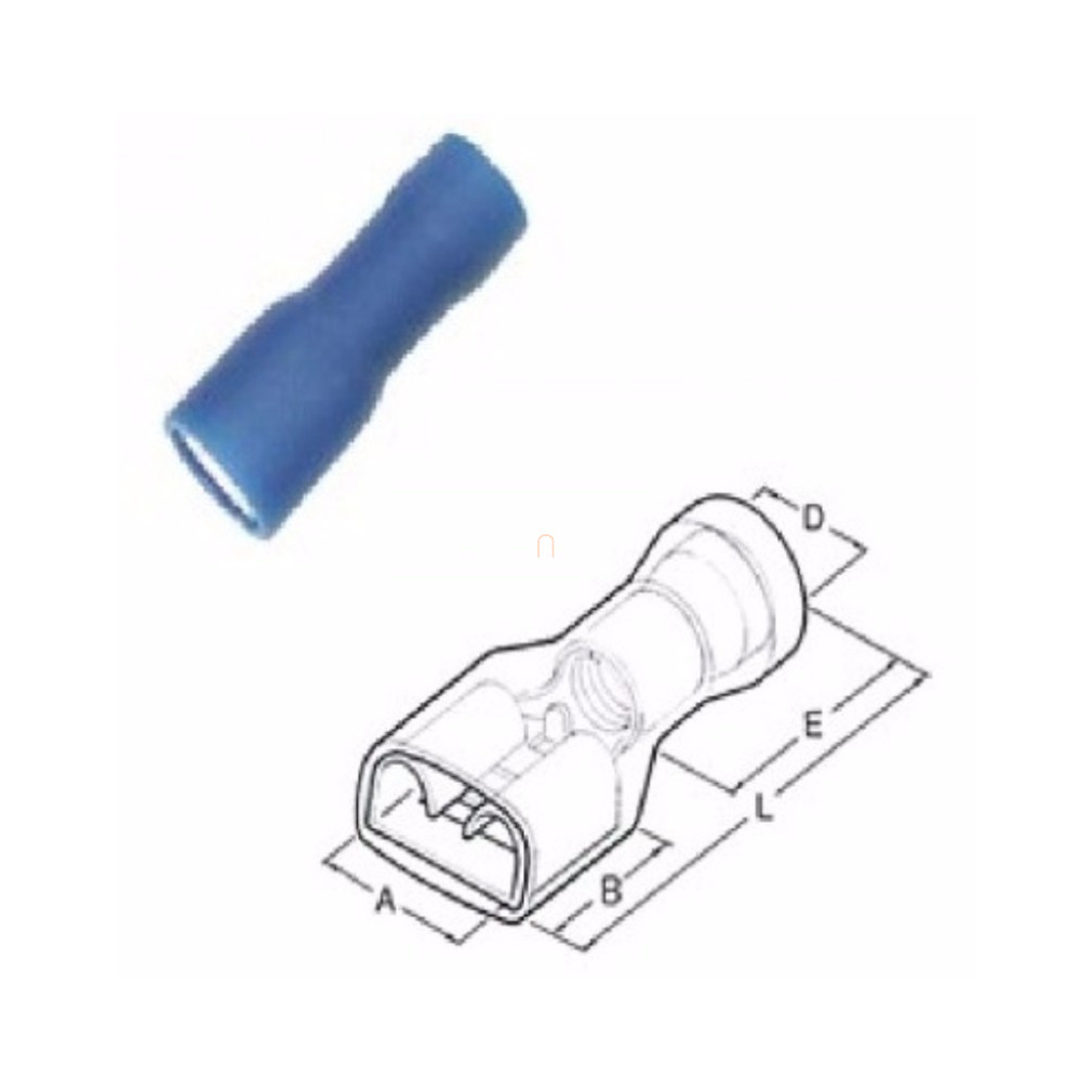 Gyorscsatlakozó hüvely KTCSH-5 HAUPA 263417
