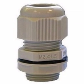 Haupa tömszelence PG16+anya 10-14mm IP68 szürke 250068