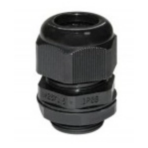 Haupa tömszelence M12+anya 3-6,5mm IP68 fekete 250080