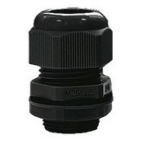 Haupa tömszelence PG 9+anya 4-8mm IP68 fekete 250102