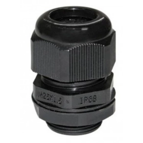 Haupa tömszelence PG11+anya 5-10mm IP68 fekete 250104
