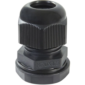 Haupa tömszelence PG21+anya 13-18mm IP68 fekete 250110