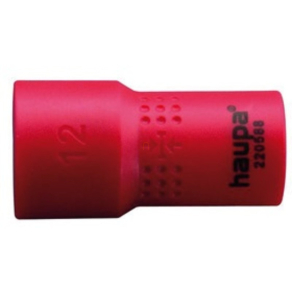 HAUPA 220420 Hatlapú dugófej 10, 3/8 coll, 44,5mm, 1000V
