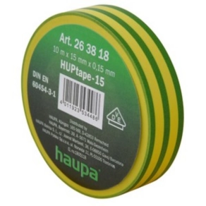 Szigetelő szalag 15mm x 20m z/s H-263840