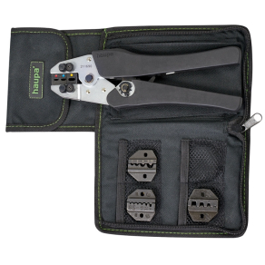   Haupa présfogó szett X-Crimp (tartalma:211690 fogó,+ 210763/E, 210764