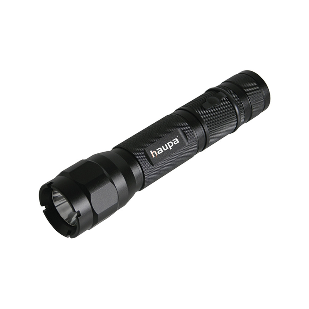 HAUPA 130316 LED zseblámpa 1x5W RC Torch IP65
