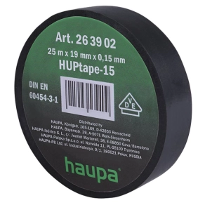 Szigetelő szalag 19mm x 25m fekete H-263902