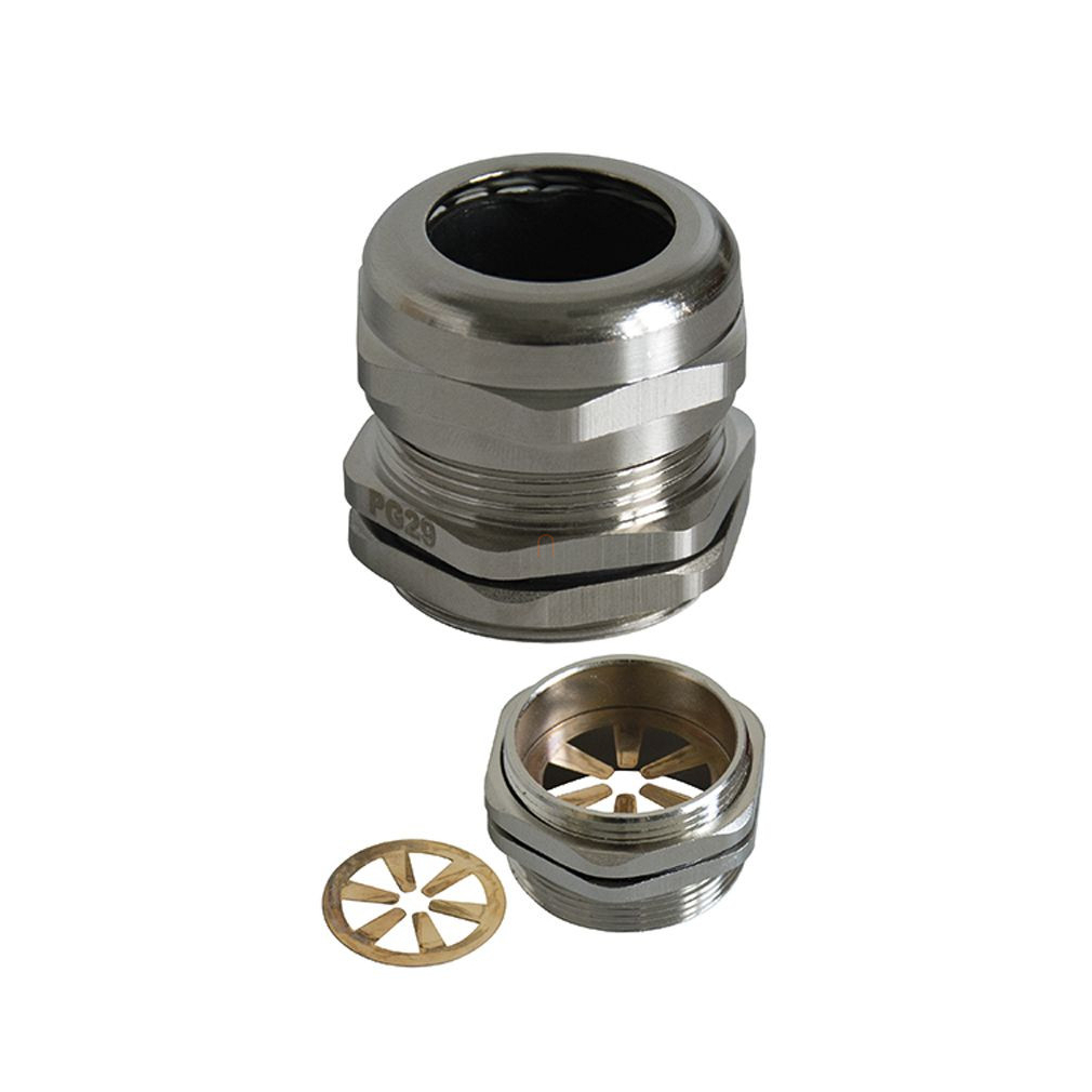 Tömszelence fém M63 +anya 37-44mm IP68 EMC 250664 Haupa