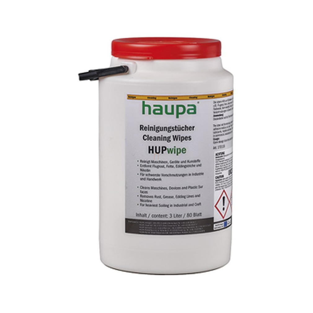 Tisztítókendő HUPwipe 80 lap 280 x 215 mm HAUPA 170118