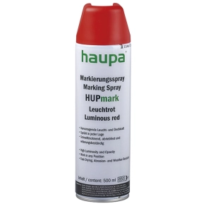 Spray Jelölő HUPmark piros aerosol 500 ml Haupa 170140