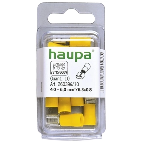   Haupa gyorscsatlakozó hüvely SCSH-6 SmallPack (10db/bliszter) 260396/