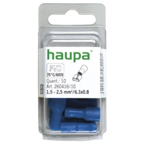   Haupa gyorscsatlakozó telj.szig. KTCSH SmallPack 1,5-2,5/ 6,3x0,8 PVC