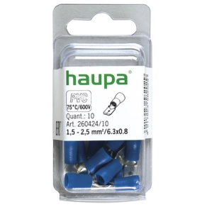   Haupa csúszósaru KCS SmallPack 1,5-2,5/6,3x0,8 PVC szig. 260424/10