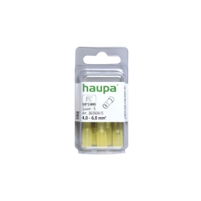   Haupa toldó hüvely 4,0-6,0 sárga SmallPack (5db/bliszter) 363504/5