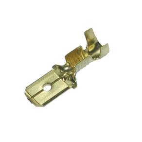   Haupa csúszósaru szigeteletlen réz 6,3x0,8 1,0-2,5mm SmallPack (20db/