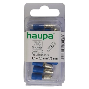   Haupa hengeres saru SmallPack 0,5-1,0 mm2, 22 mm, 10 db/cs 260448/10