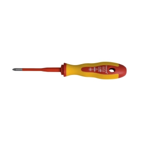   HAUPA 102870 csavarhúzó 1000V-os Slim PZ/FL1 (VDE) vékonyított pengeátmérővel