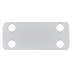   Haupa jelölő tábla kábelkötözőkhöz, kábel feliratozáshoz 45,3x19x0,4m