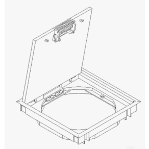 Padlódoboz fedél KD3 Q2S R5 7011