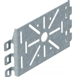   Obo szerelőlap univerzális, nagy 225x115, szalaghorganyzott, DIN EN 10346, cink 7084870