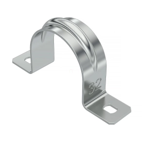   Obo kétrétegű rögzítőbilincs 32mm, galvanikusan horganyzott, EN ISO 19598 / EN ISO 4042 1018337