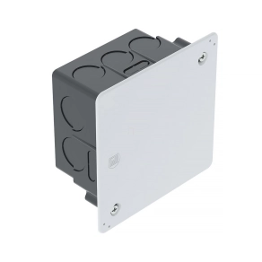 Obo kötődoboz vakolat alatti 80x80x45, fekete 2003112