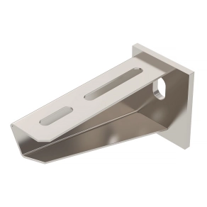   Obo fali és oszlopkonzol ráhegesztett fejlemezzel B110mm, felületkezelés nélkül, utókezelt, nemesacél 6443615