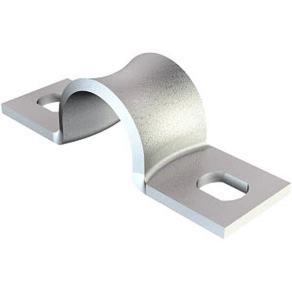   Obo kétrétegű rögzítőbilincs 12mm, galvanikusan horganyzott, átlátszóra passzivált 1044214