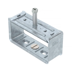   Obo kábelköteg-rögzítő bilincs 40x100mm, merítetten tűzihorganyzott, DIN EN ISO 1461 1194046