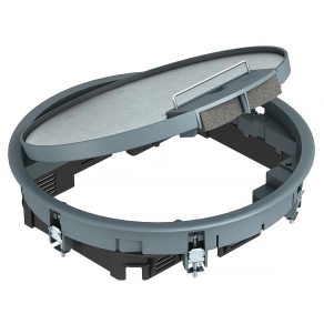   Obo szerelvénybetét univerzális szereléshez O294x66, acélszürke 7405452