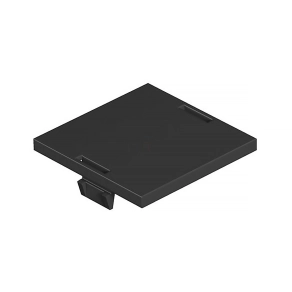   Obo szögletes nyíláshoz takarólemez, grafitfekete 7407584