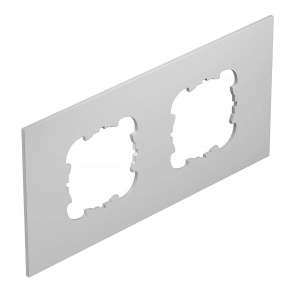 Obo fedlap 2xEKR, T4L/T8NL-hez, világos szürke 7408470