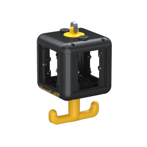   Obo ellátóegység IP20, fogantyúval, üres, grafitfekete 140x140x252 6109800