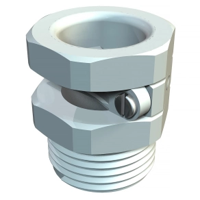   Obo nyomócsavar húzásmentesítővel PG21, világos szürke 2023210