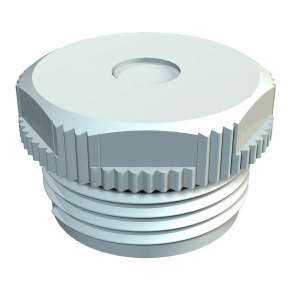   Obo csavaros záródugó ászúrható membránnal PG29, világos szürke 2032562